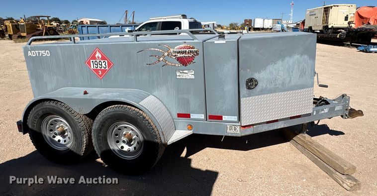 image for item EF6157 2014 LDJ Manufacturing ADT750-D fuel trailer