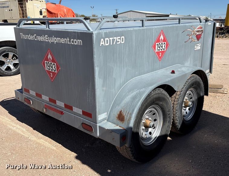 image for item EF6157 2014 LDJ Manufacturing ADT750-D fuel trailer