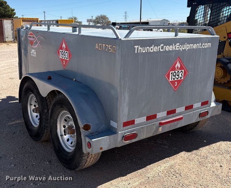 image for item EF6157 2014 LDJ Manufacturing ADT750-D fuel trailer