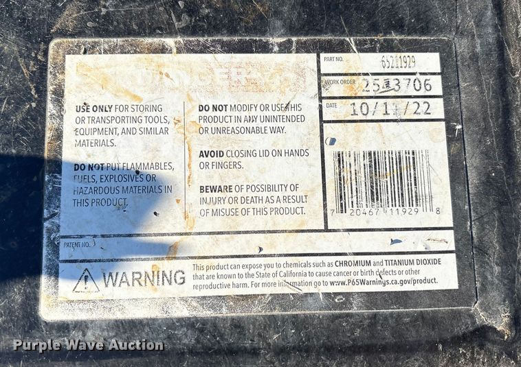 image for item EF6201 2022 Ford F350 Super Duty flatbed pickup truck