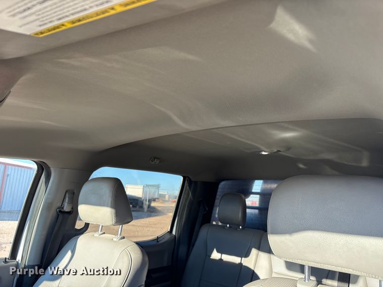 image for item EF6201 2022 Ford F350 Super Duty flatbed pickup truck