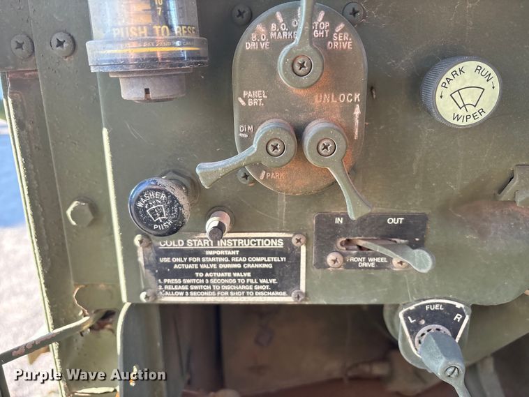 image for item EF6206 1990 Am General M929A2 dump truck