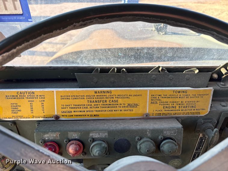 image for item EF6206 1990 Am General M929A2 dump truck