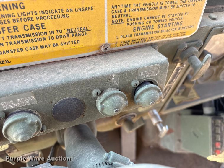 image for item EF6206 1990 Am General M929A2 dump truck