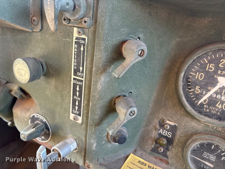 image for item EF6206 1990 Am General M929A2 dump truck