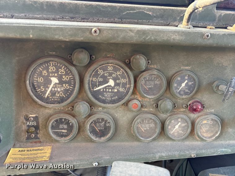 image for item EF6206 1990 Am General M929A2 dump truck