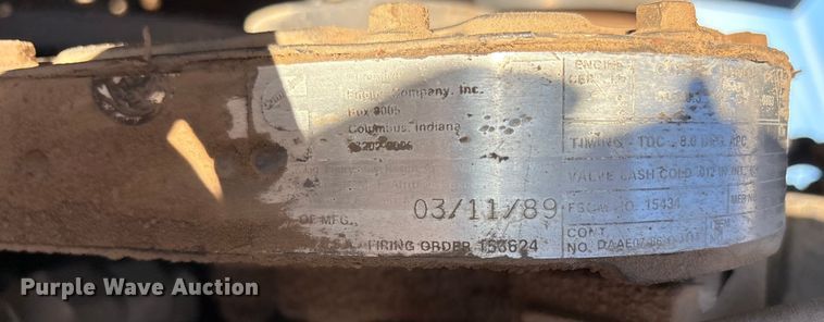 image for item EF6206 1990 Am General M929A2 dump truck