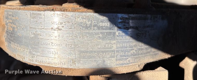 image for item EF6206 1990 Am General M929A2 dump truck