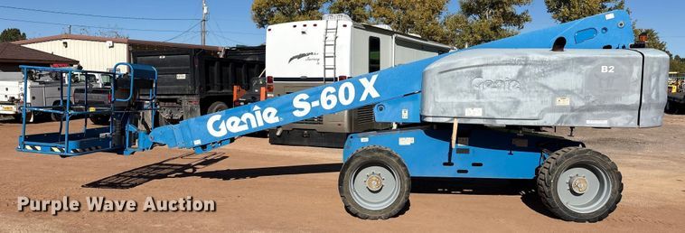 image for item EF6213 2014 Genie S-60X boom lift