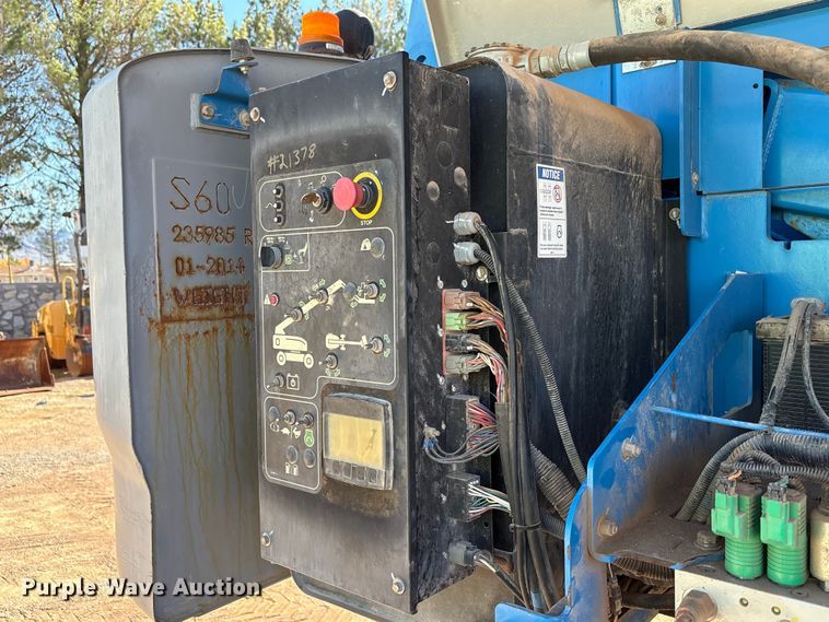 image for item EF6213 2014 Genie S-60X boom lift