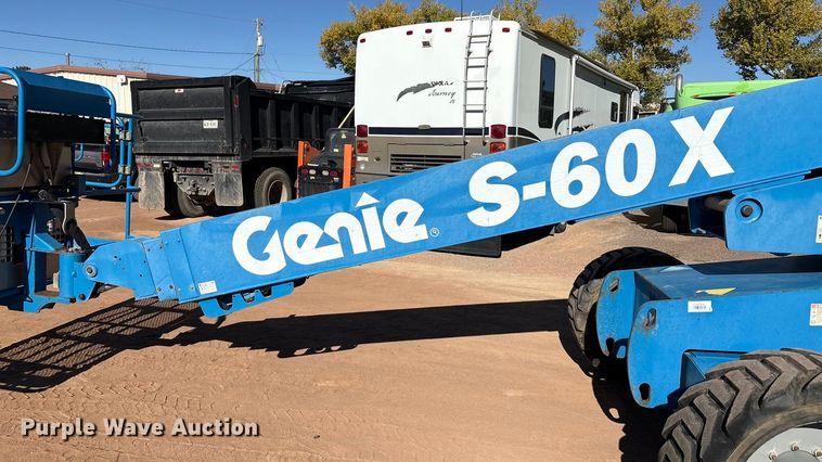 image for item EF6213 2014 Genie S-60X boom lift