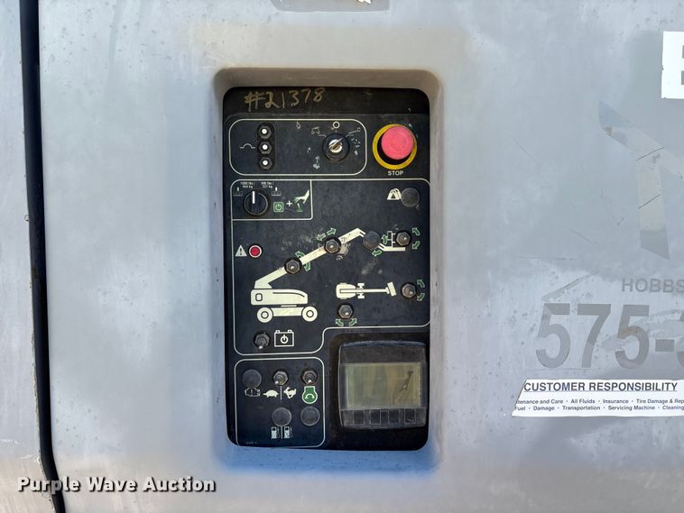 image for item EF6213 2014 Genie S-60X boom lift