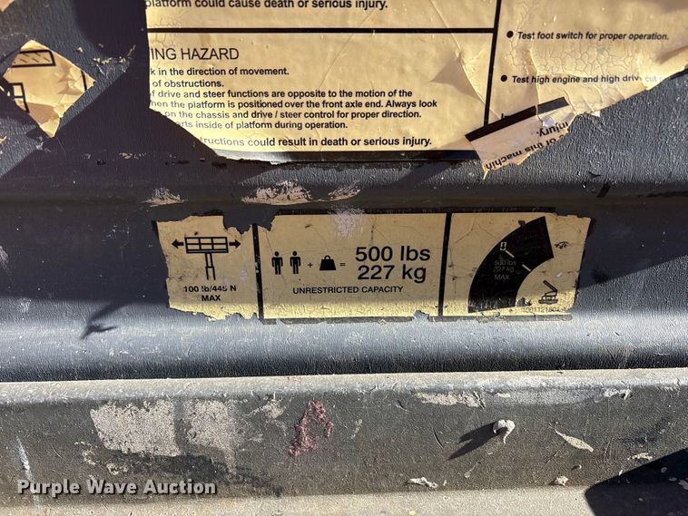 image for item EF6216 2012 JLG E300AJ boom lift