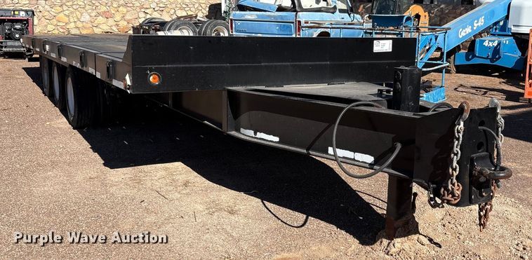 image for item EF6217 2006 Load king 253 TT tilt deck equipment trailer