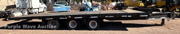 image for item EF6217 2006 Load king 253 TT tilt deck equipment trailer