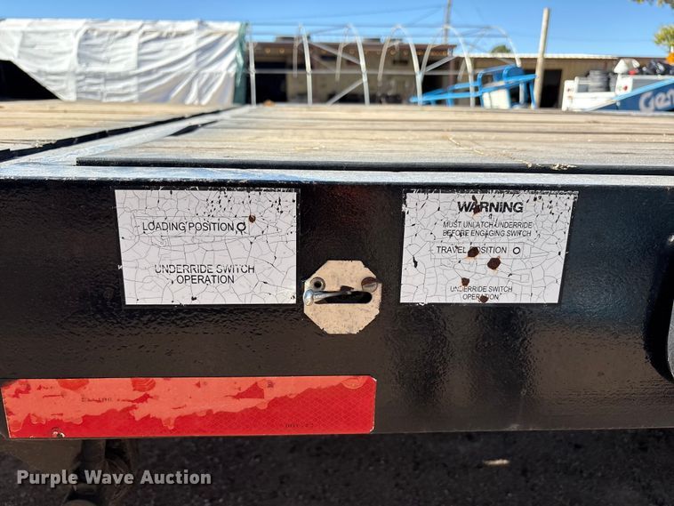 image for item EF6217 2006 Load king 253 TT tilt deck equipment trailer