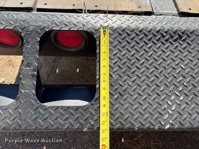 image for item EF6217 2006 Load king 253 TT tilt deck equipment trailer