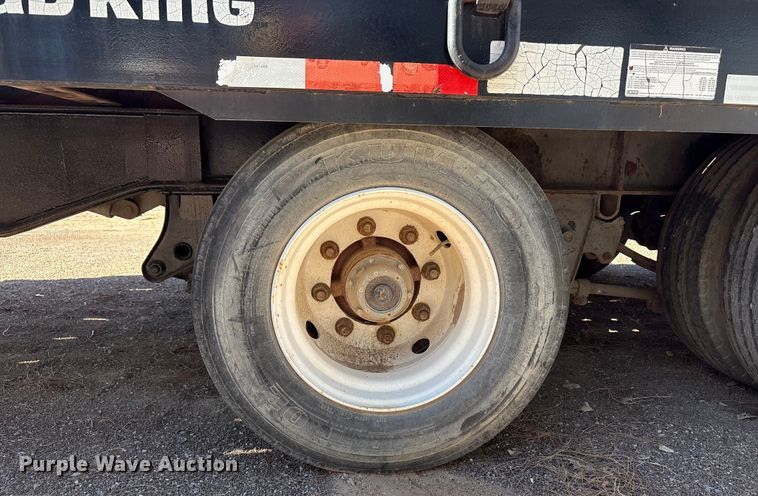 image for item EF6217 2006 Load king 253 TT tilt deck equipment trailer