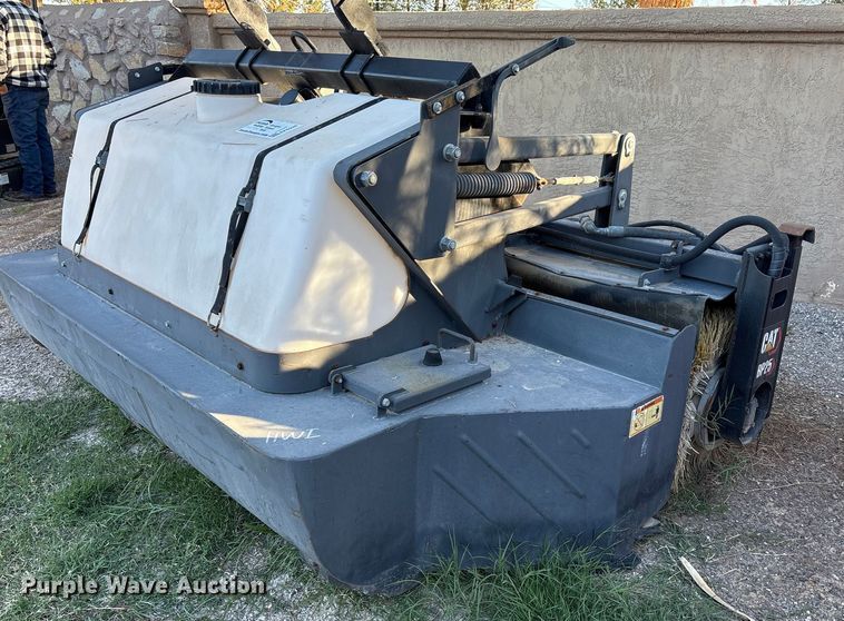 image for item EF6226 Caterpillar BP25 wheel loader sweeper attachment