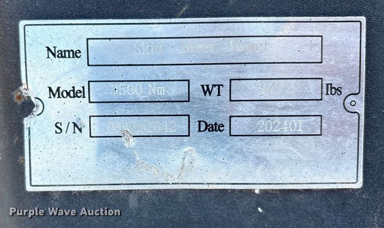 image for item EF6230 Skid steer auger bucket