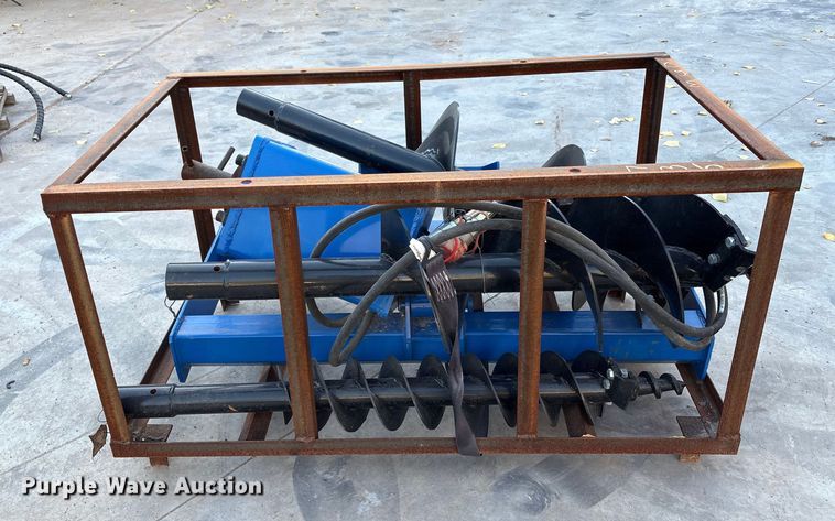 image for item EF6232 2024 AGROTK SSECAG-Y skid steer auger bucket