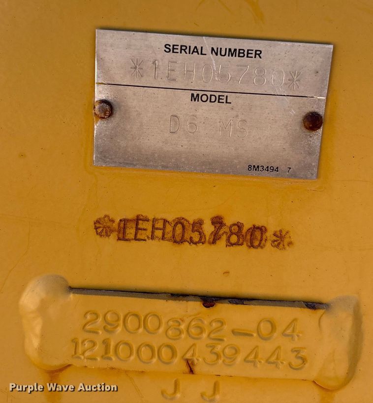 image for item EF6239 2011 Caterpillar D6T XL dozer