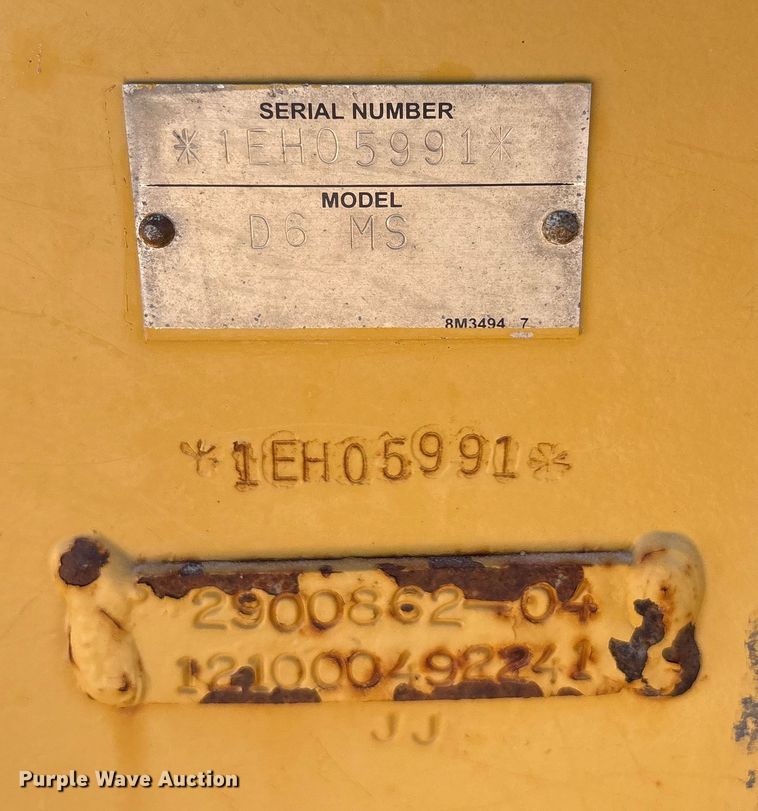 image for item EF6240 2011 Caterpillar D6T XL dozer