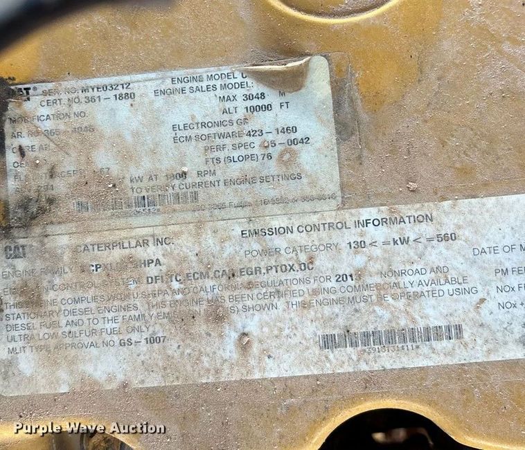 image for item EF6241 2013 Caterpillar 966K wheel loader