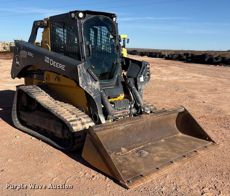 MINI CARGADOR SOBRE ORUGAS 2020 JOHN DEERE 331G