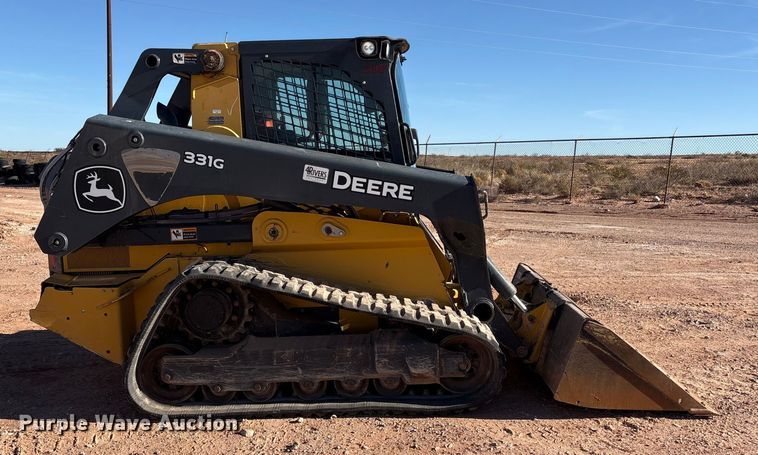 MINI CARGADOR SOBRE ORUGAS 2020 JOHN DEERE 331G