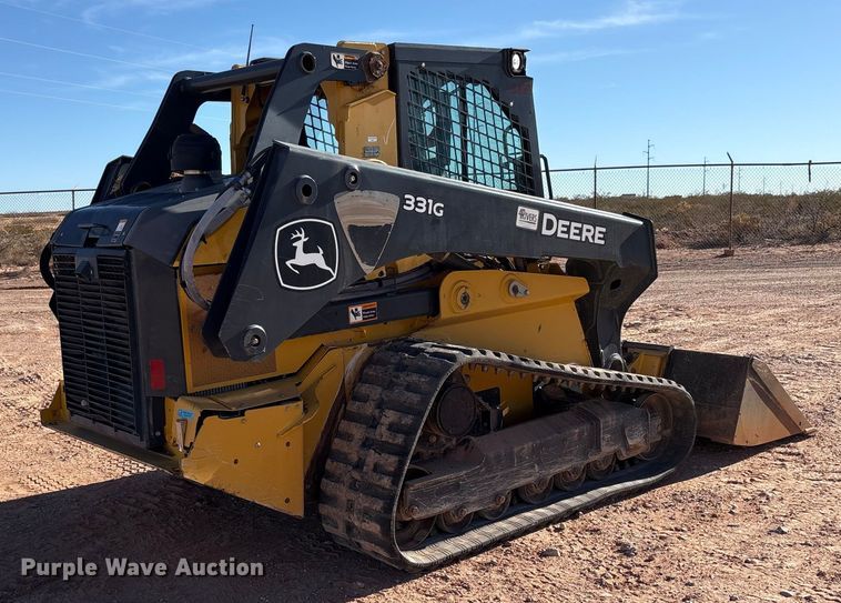 MINI CARGADOR SOBRE ORUGAS 2020 JOHN DEERE 331G