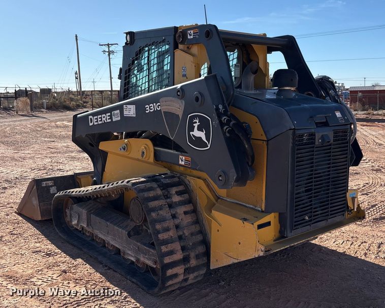 image for item EF6242 2020 John Deere 331G tracked skid steer loader