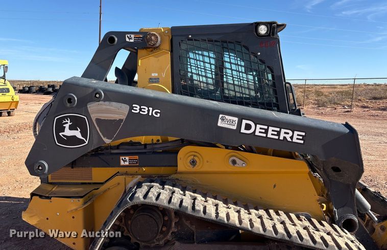 image for item EF6242 2020 John Deere 331G tracked skid steer loader