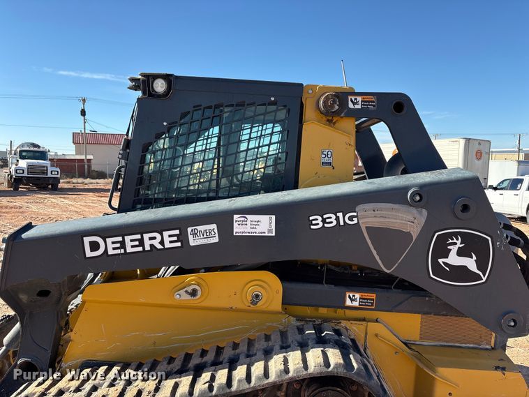 image for item EF6242 2020 John Deere 331G tracked skid steer loader