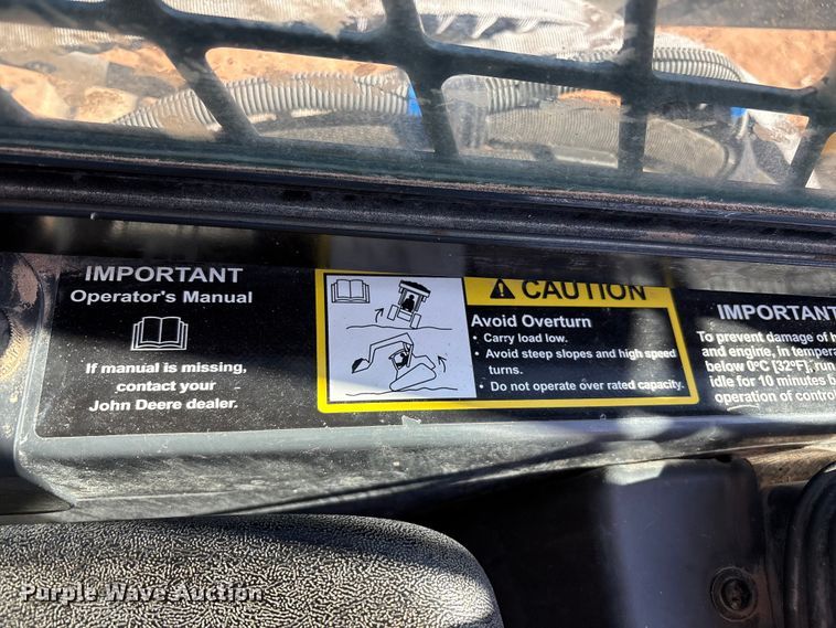 image for item EF6242 2020 John Deere 331G tracked skid steer loader