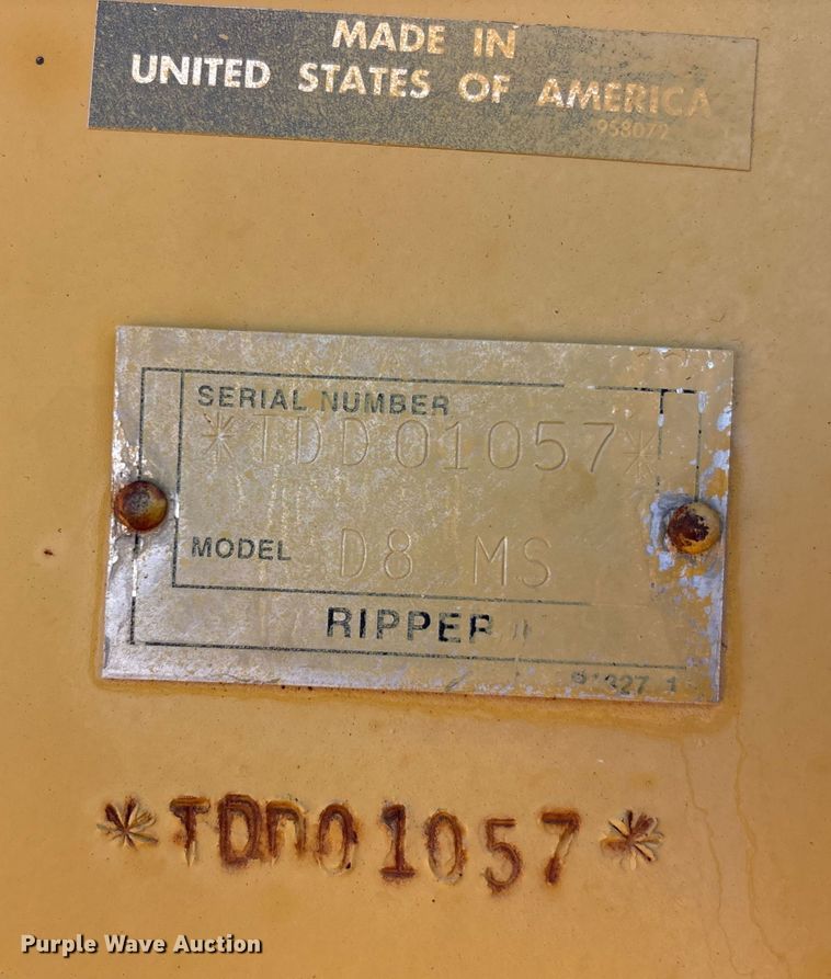 image for item EF6245 2008 Caterpillar D8T dozer