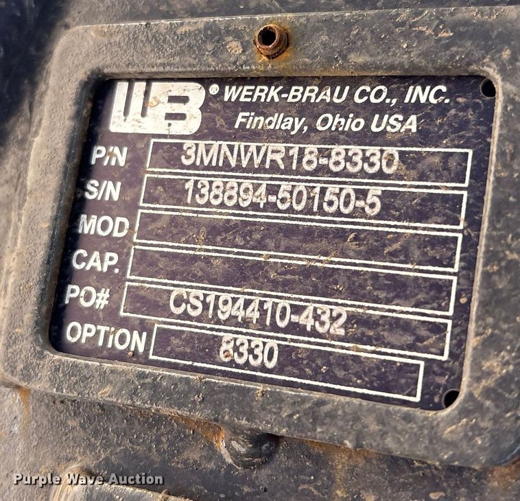 image for item EF6247 2019 John Deere 310L EP backhoe