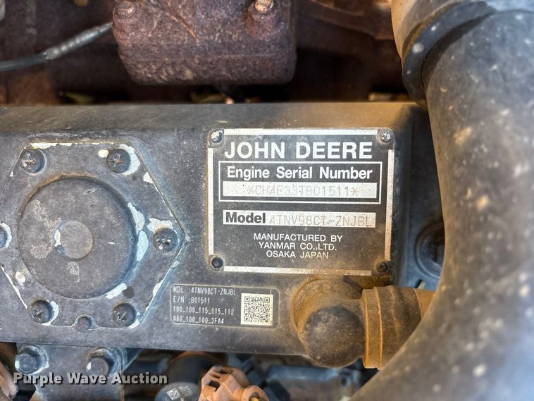 image for item EF6247 2019 John Deere 310L EP backhoe