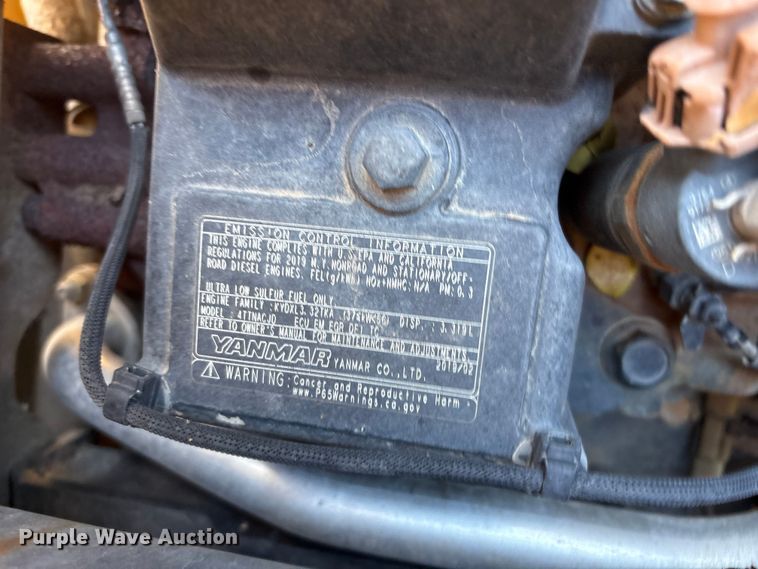 image for item EF6247 2019 John Deere 310L EP backhoe