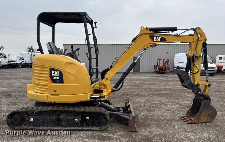 image for item EG1775 2016 Caterpillar 303E CR mini excavator