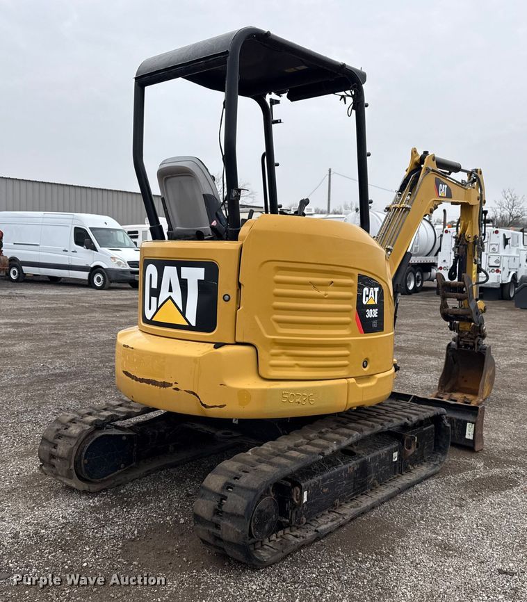 image for item EG1775 2016 Caterpillar 303E CR mini excavator