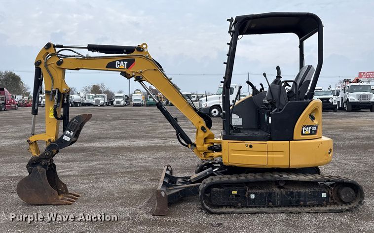 image for item EG1775 2016 Caterpillar 303E CR mini excavator