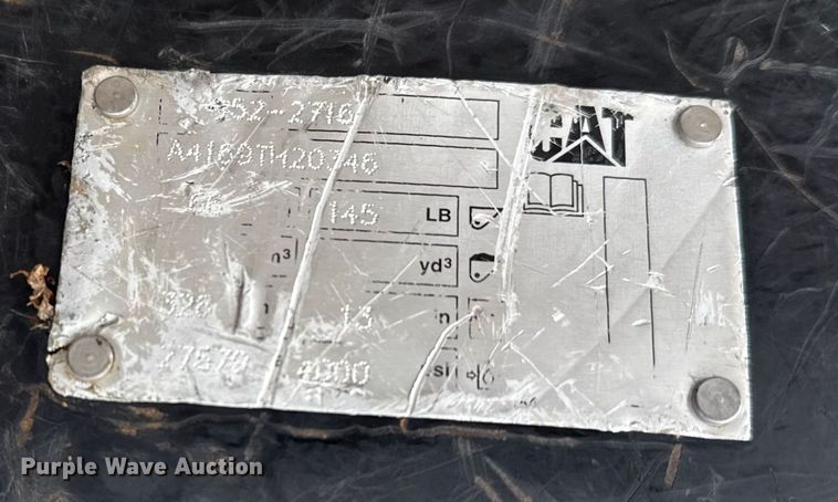 image for item EG1775 2016 Caterpillar 303E CR mini excavator