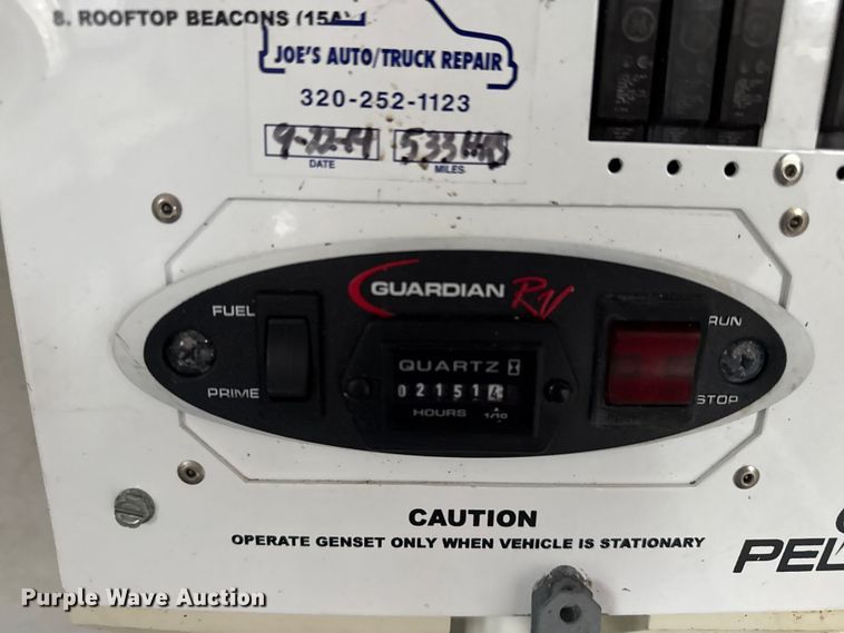 image for item EG1777 2008 Pelsue P0DQWT-001 fiber optic splicing trailer