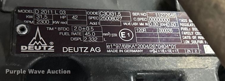 image for item EG1786 2012 Ditch Witch RT45 trencher