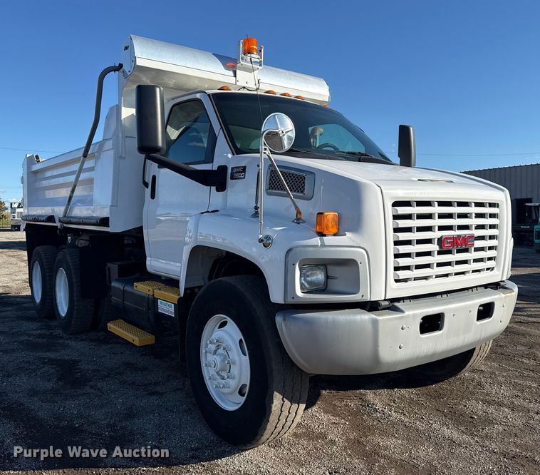 image for item EG1801 2005 GMC C8599 dump truck