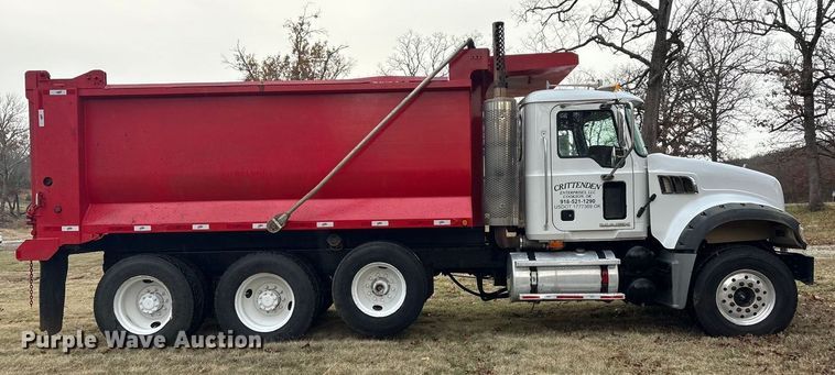 image for item EG8300 2008 Mack GU713 dump truck