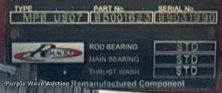 image for item EG8300 2008 Mack GU713 dump truck