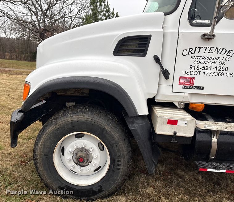 image for item EG8301 2007 Mack CV713 dump truck