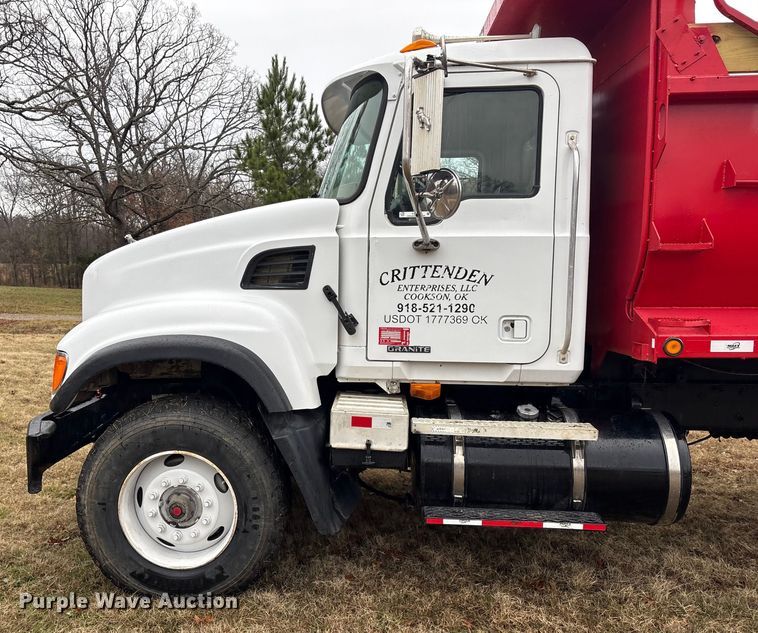 image for item EG8301 2007 Mack CV713 dump truck